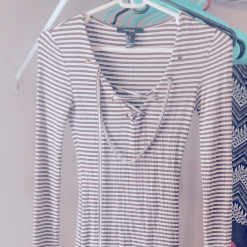 Long sleeve mini dress
